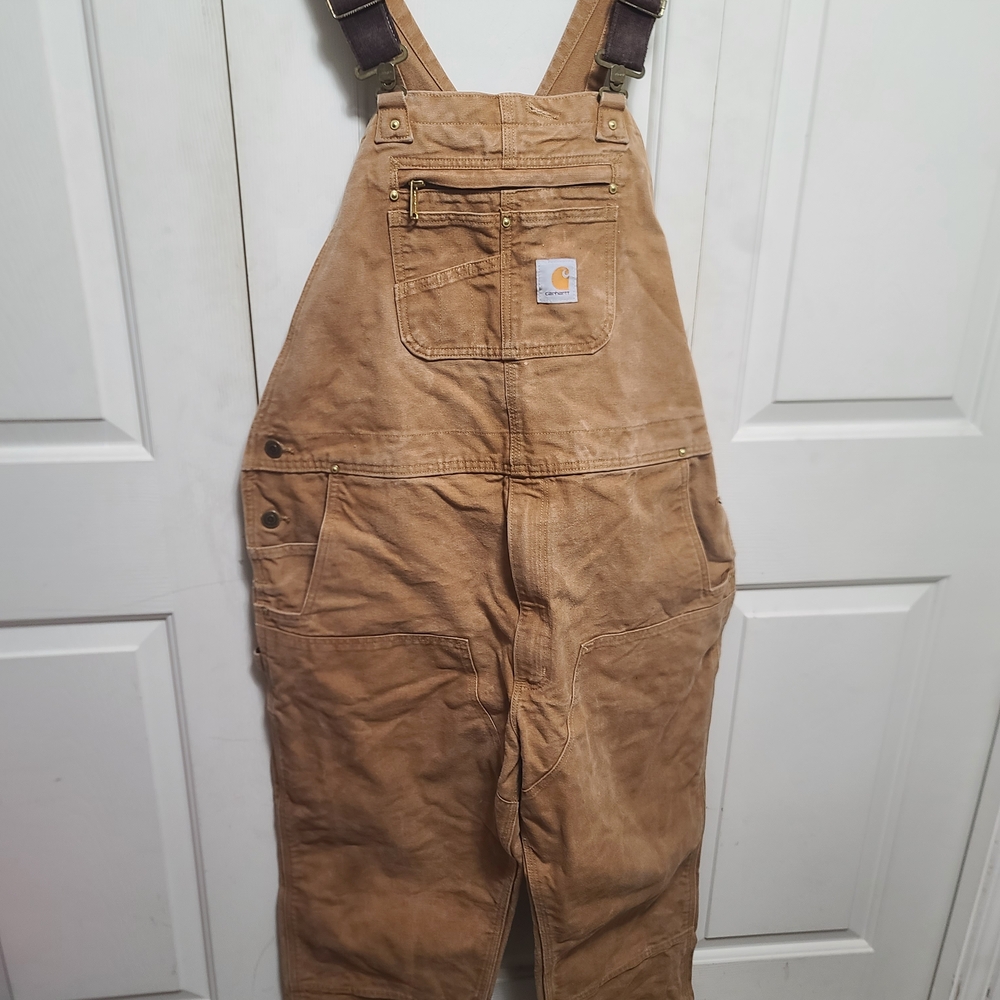 Carhartt Tan Work Overalls